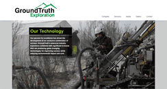 Desktop Screenshot of groundtruthexploration.com
